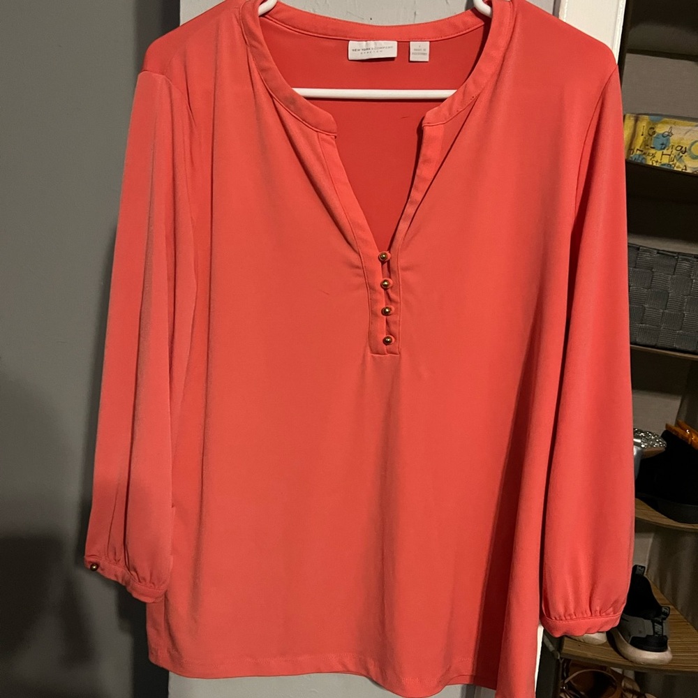 New York & Company dressy blouse